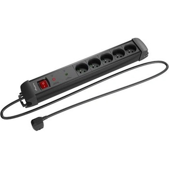 Lanberg 5 Plug 1,5 m Switch (SP1-05E-0150-BK)