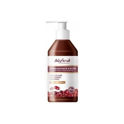 Biofresh Cosmetics Via Natural - Мицеларен шампоан с роза и нар