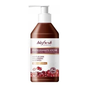 Biofresh Cosmetics Via Natural - Мицеларен шампоан с роза и нар