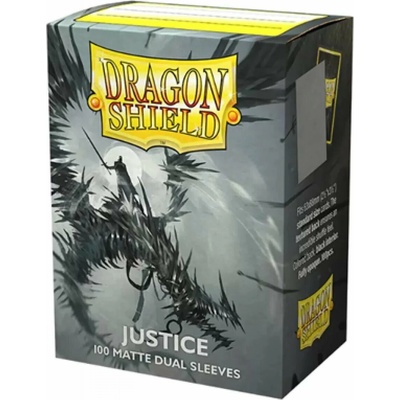 Arcane Tinmen Dragon Shield Standard Sleeves Matte Dual Justice obaly 100 ks