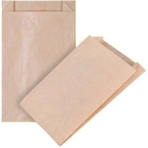  Хартиен плик с плоско дъно 10+(2х2)/16 К 100бр (е-3139)