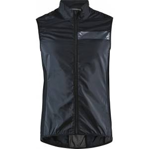 Craft Мъжки ветрозащитен елек Craft Essence Light Wind Vest Windproof vest - Black - размер XL (053-0030-0115)