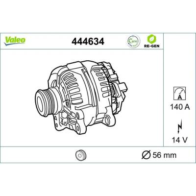 generátor VALEO 444634