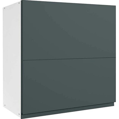Matis Кухненски шкаф горен с две повдигащи врати Aura VH80 B зелен