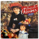 Kalendáre Poznámkový Auguste Renoir 30 × 30 cm ium Západná 2022