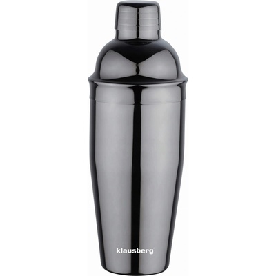Barový šejkr na koktejly a drinky 750ml grafitový KLAUSBERG KB-7648
