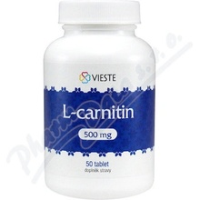 Vieste L-carnitin 500 mg 50 tabliet