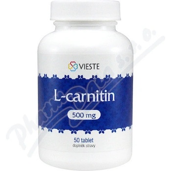 Vieste L-carnitin 500 mg 50 tabliet