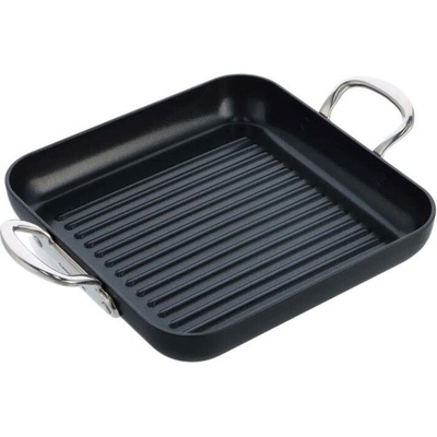 GreenPan BARCELONA PRO čtvercová grilovací pánev 28 x 28 cm, černá CC006098-001