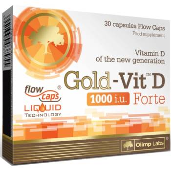 Image 1 of Olimp Sport Nutrition GOLD-Vit D Forte 1000 IU [30 капсули]