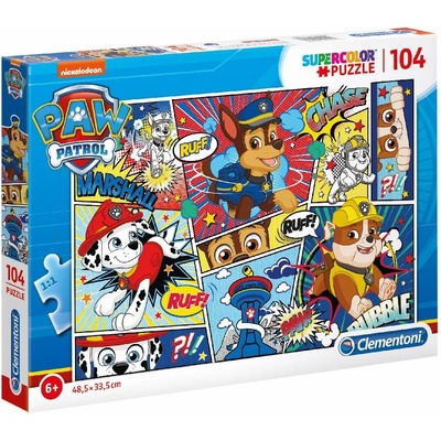 Clementoni PAW Patrol Пъзел Унисекс 6+ години 104 бр