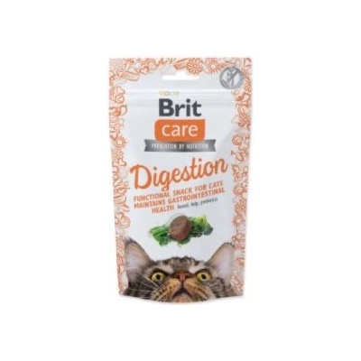 Brit Care Cat Snack Digestion krůtí 12 x 50 g