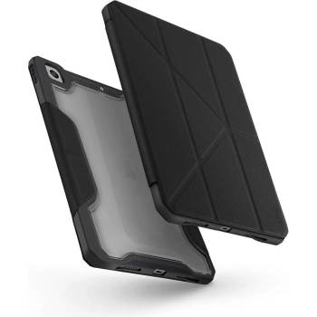 Uniq Trexa Case - хибриден удароустойчив кейс за iPad 9 (2021), iPad 8 (2020), iPad 7 (2019) (черен)