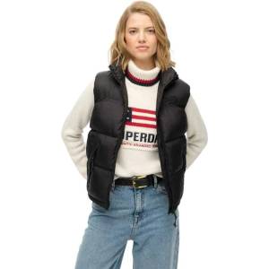 SUPERDRY Потник Superdry Tech Padded vest - Black (Black / Black)