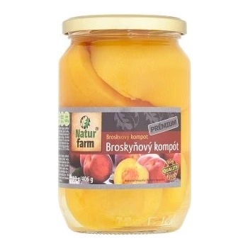 Natur Farm Broskyňový kompót 700 g