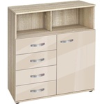 Bogdan Furniture G Скрин Memo. bg, модел BM-Ava 14-1000, ГБ сонома и крем гланц