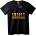 NOONEBRAND Тениска Бирегетарианец - M, Black