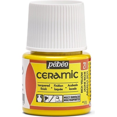 Pébéo Farba na keramiku Ceramic 45 ml 21 Rich Yellow
