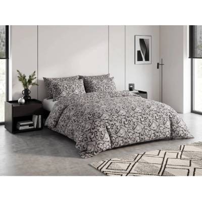 Textilomanie bavlna obliečky ORIENT BLEND sivá 70x90 140x200