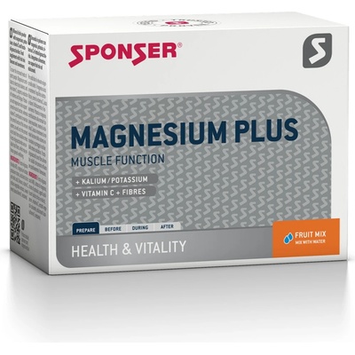 Sponser Magnesium Plus Fruitmix hořčík v prášku 20 x 6,5 g
