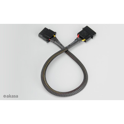AKASA - 4-pin molex - 30 cm prodlužovací kabel - AK-CBPW02-30 – Zboží Živě