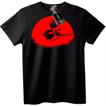NOONEBRAND Тениска Naruto Rasengan Червена Луна - S, Black