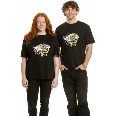 Meatfly унисекс тениска Carter 30 Groove Black Meatfly | Cheren | МЪЖЕ | M/L