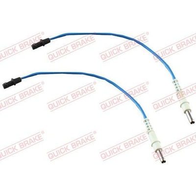 Výstražný kontakt, opotrebenie brzdového obloženia QUICK BRAKE WS 0206 A