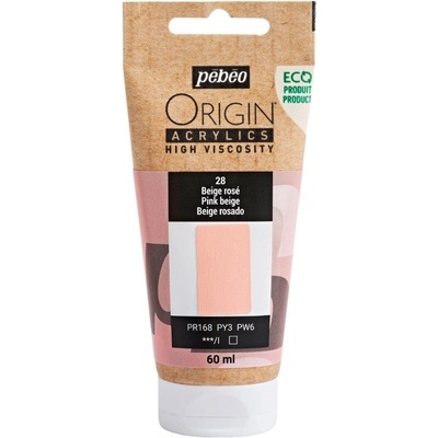 Pébéo Origin АКРИЛНА боя Pink Beige 60 ml 1 бр (817028)