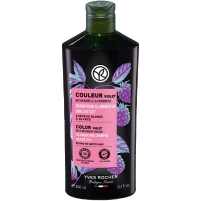 Yves Rocher Шампоан лилав-за руси боядисани коси Шампоан за коса унисекс 300ml