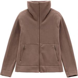 Jeanne Baret Дамски суичър Jeanne baret Women's Rochefort Jacket Fleece jacket - Hazelnut - размер 40 (EU) (117-3417-0114)