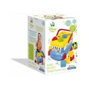 Clementoni Disney Baby Mickey shape sorter bus