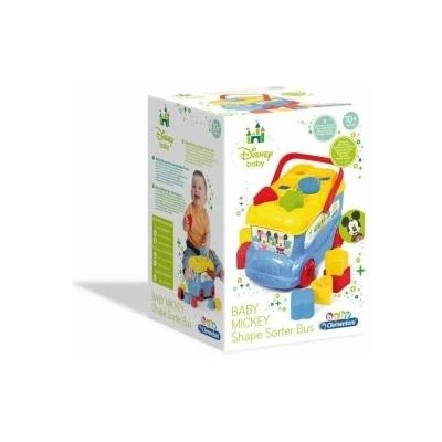 Clementoni Disney Baby Mickey shape sorter bus