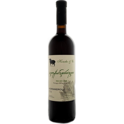 Vinařství Koncho & Co ALEKSANDROULI suché červené 13% 0,75 l (holá láhev)