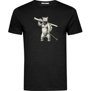 GreenBomb Мъжка тениска GreenBomb Ski Bear Spice T-shirt - Black - размер XL (217-0595-0114)