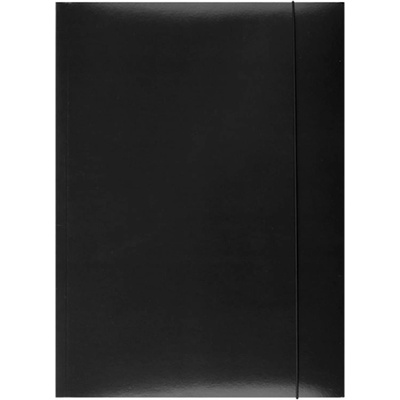OFPRO Kartónový obal s gumičkou Office Products čierny