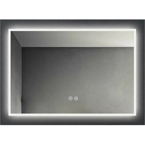 Fluminia Правоъгълно огледало Fluminia Siza с LED осветление и размразител 60 см (HN341B-ALU)