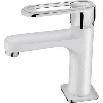 Strohm Teka Смесител за баня, за мивка, бял NEXOS (Б.195.ХРБЯ)