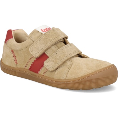 Koel Barefoot detské tenisky Denis Suede 3.0 béžové