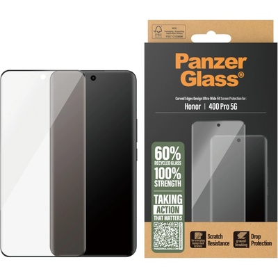 Panzer Стъклен протектор PanzerGlass за Honor 400 Pro 5G, UWF, Прозрачен