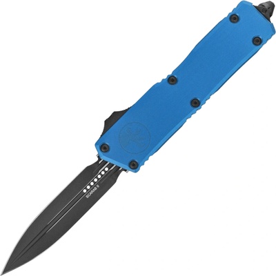 Microtech SCARAB II GEN III EXECUTIVE D/E BLACK STANDARD BLUE 1175-1BL