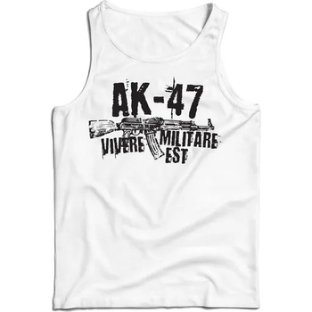 Image 1 of DRAGOWA Мъжки потник Seneca AK-47, бял, 160 г/м2 (11656)