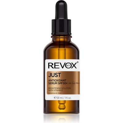 Revox JUST Antioxidant Serum SPF 30+ озаряващ серум за лице SPF 30 30ml
