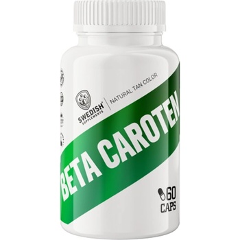Image 1 of Swedish Supplements Beta Carotene Natural 25000 IU [60 капсули]