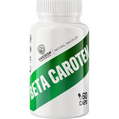 Swedish Supplements Beta Carotene Natural 25000 IU [60 капсули]