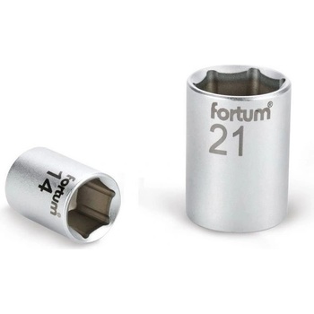 FORTUM hlavice nástrčná, 1/4 ", 12mm, L 25mm, 61CrV5 4701412
