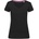 Stedman megan v-neck st9130 / Дамска тениска с v-образно деколте - черна l (st9130blol)