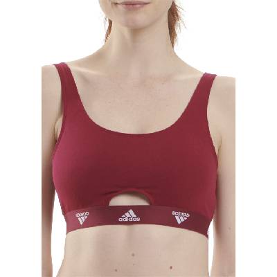 Бюстие Adidas Active Comfort Cotton Scoop Bralette - Bordeaux