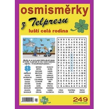 Osmisměrky z Telpresu luští celá rodina 2/2018 - 249 osmisměrek - Pavel Mazáč