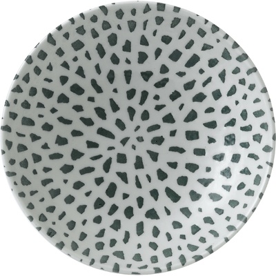 DUDSON Kulatý hluboký talíř 182 mm, 426 ml Terrazzo Green